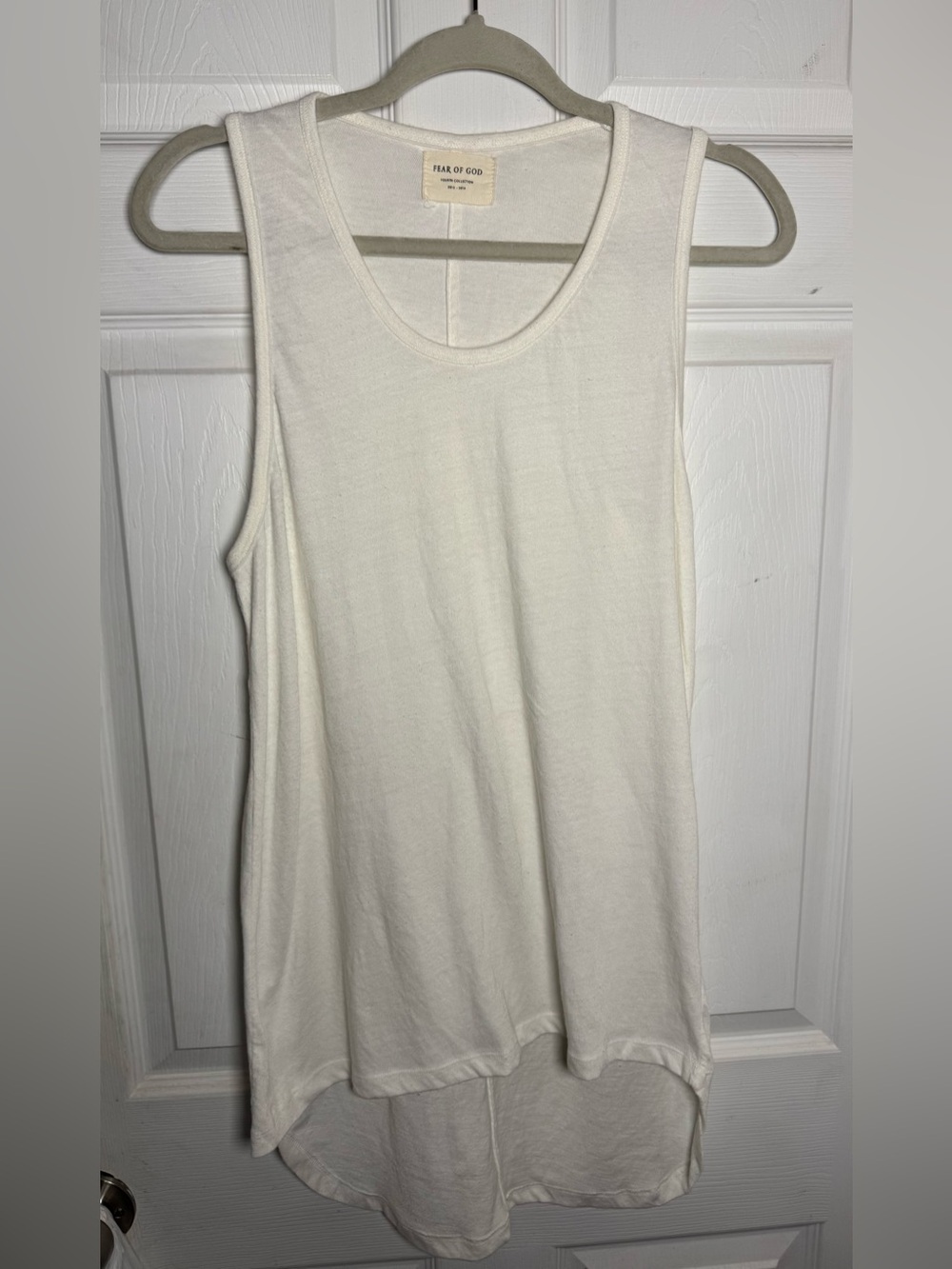 Fear of God Fourth Collection White Tank Top